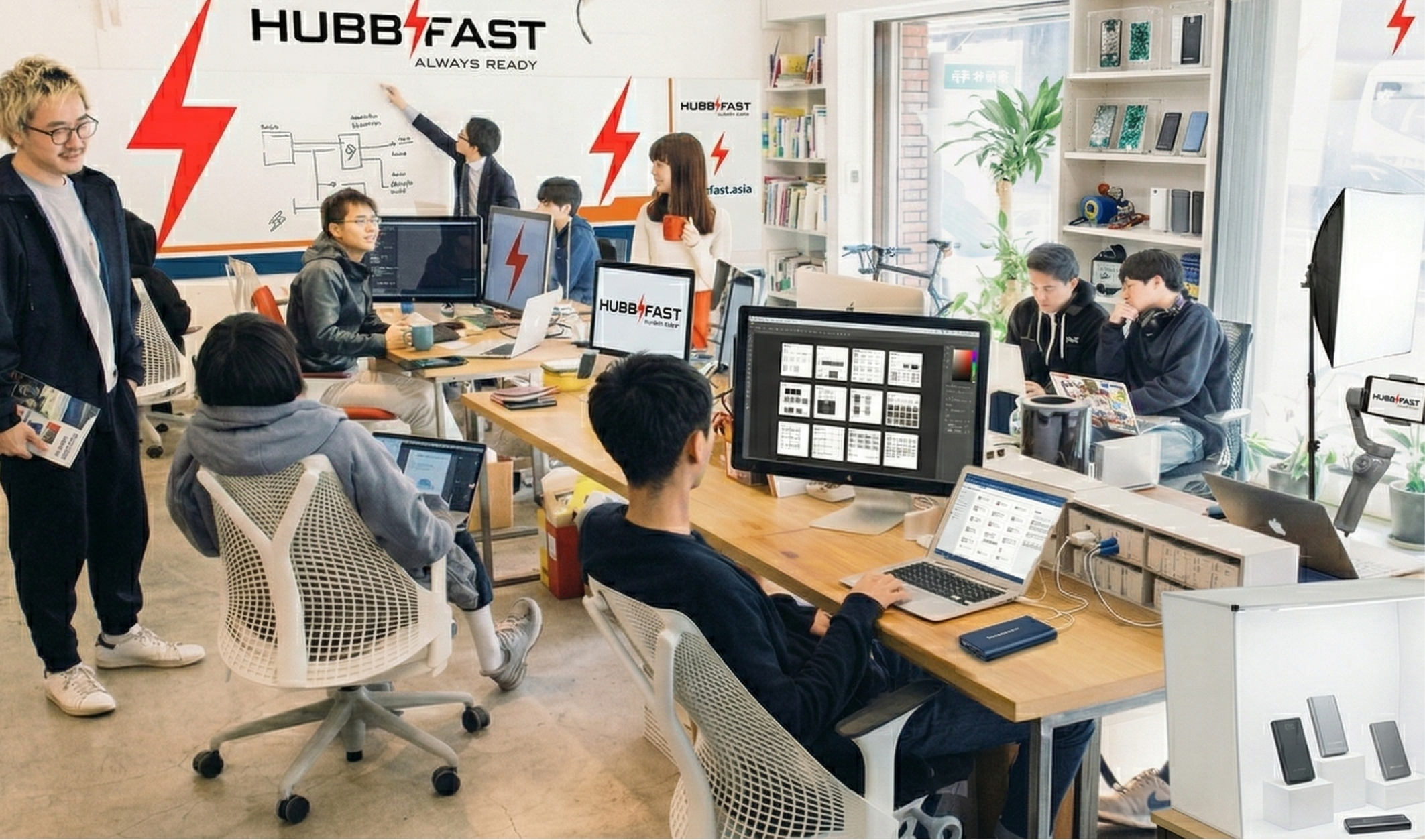 Hubbtronix Việt Nam: Đơn vị R&D đứng sau sức mạnh "Nhanh hơn - An toàn hơn - Bền bỉ hơn" của HubbFast 2 Đội ngũ Hubbtronix Việt Nam nghiên cứu phát triển sạc dự phòng HubbFast.