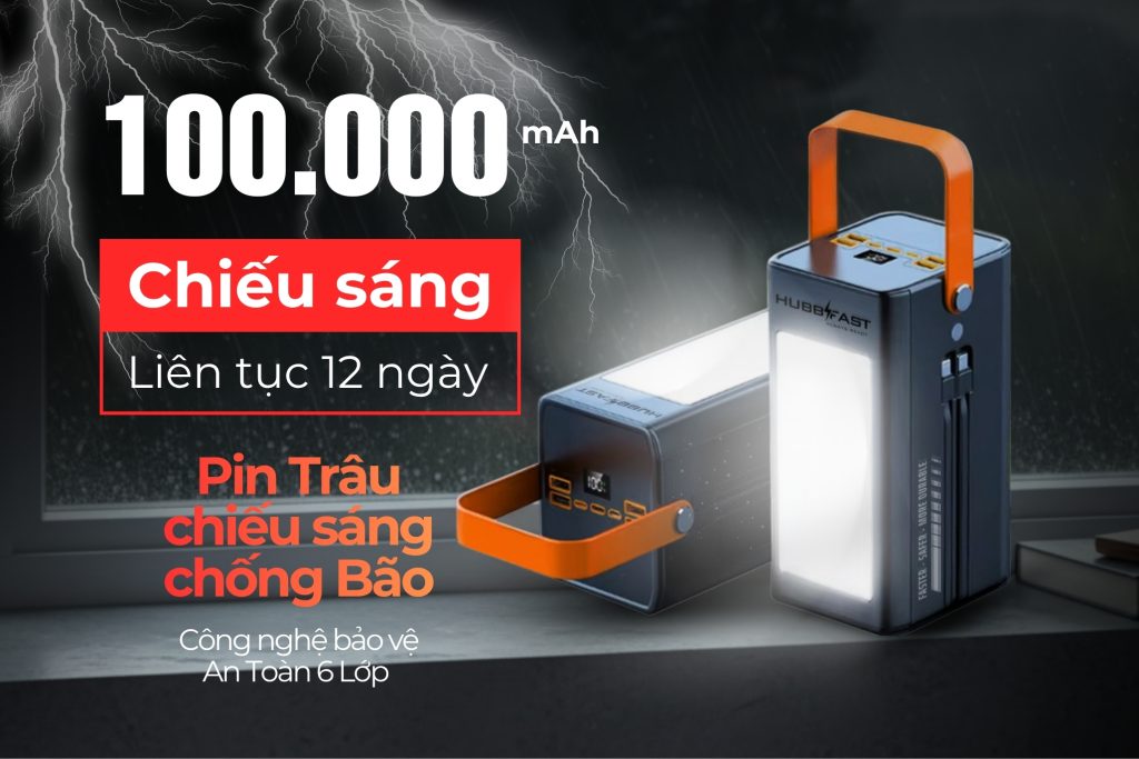 Đánh giá Trạm sạc HubbFast PD100 Max 100.000mAh: "Nhà máy điện" di động, Đèn sáng 12 ngày 1 B3 den led sieu sang tram sac hubbfast 1.jpg 1 1