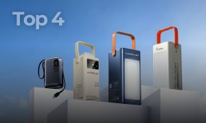 Bộ sưu tập 4 dòng sạc dự phòng HubbFast chủ lực năm 2025.