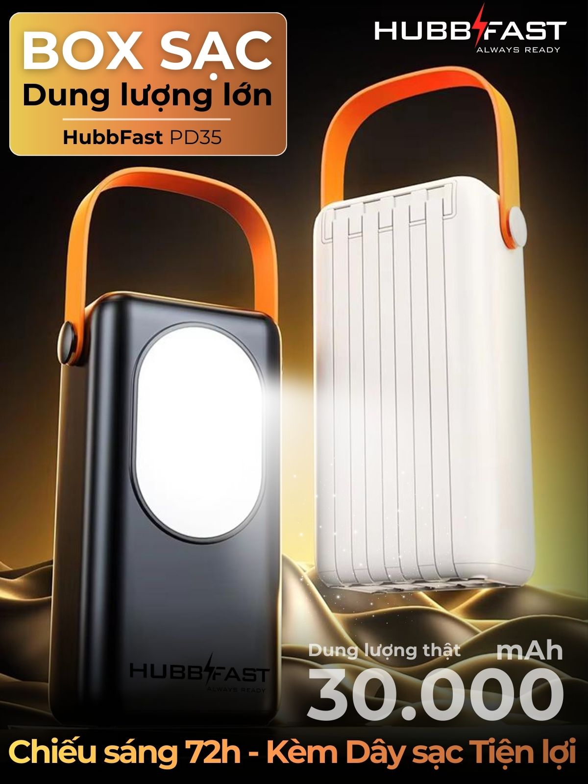 HUBBFAST PD35 - 30000mAh 2 1 gioi thieu thuong hieu 359cca90 3584 4cdc 8577 f989ebd95d1d