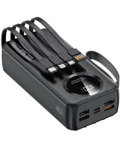 HUBBFAST ECO30 - 30000mAh 23 Pin sạc dự phòng HubbFast ECO 30 30000mAh sạc nhanh 22.5W tích hợp 4 cáp sạc thông minh