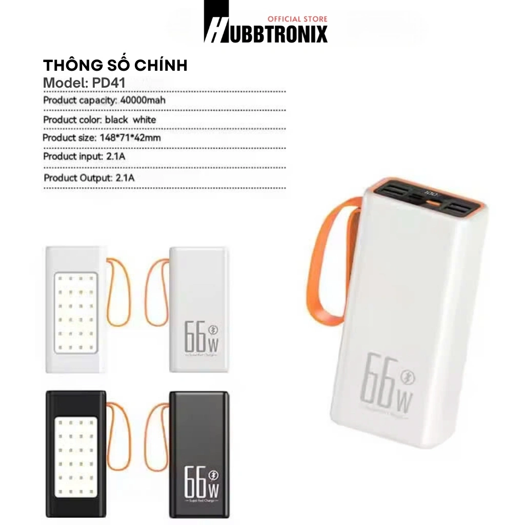 HUBBFAST PD41 - 40.000mAh 2 2 618857da 7ff3 4dfe 8400 aa5e2fea3054