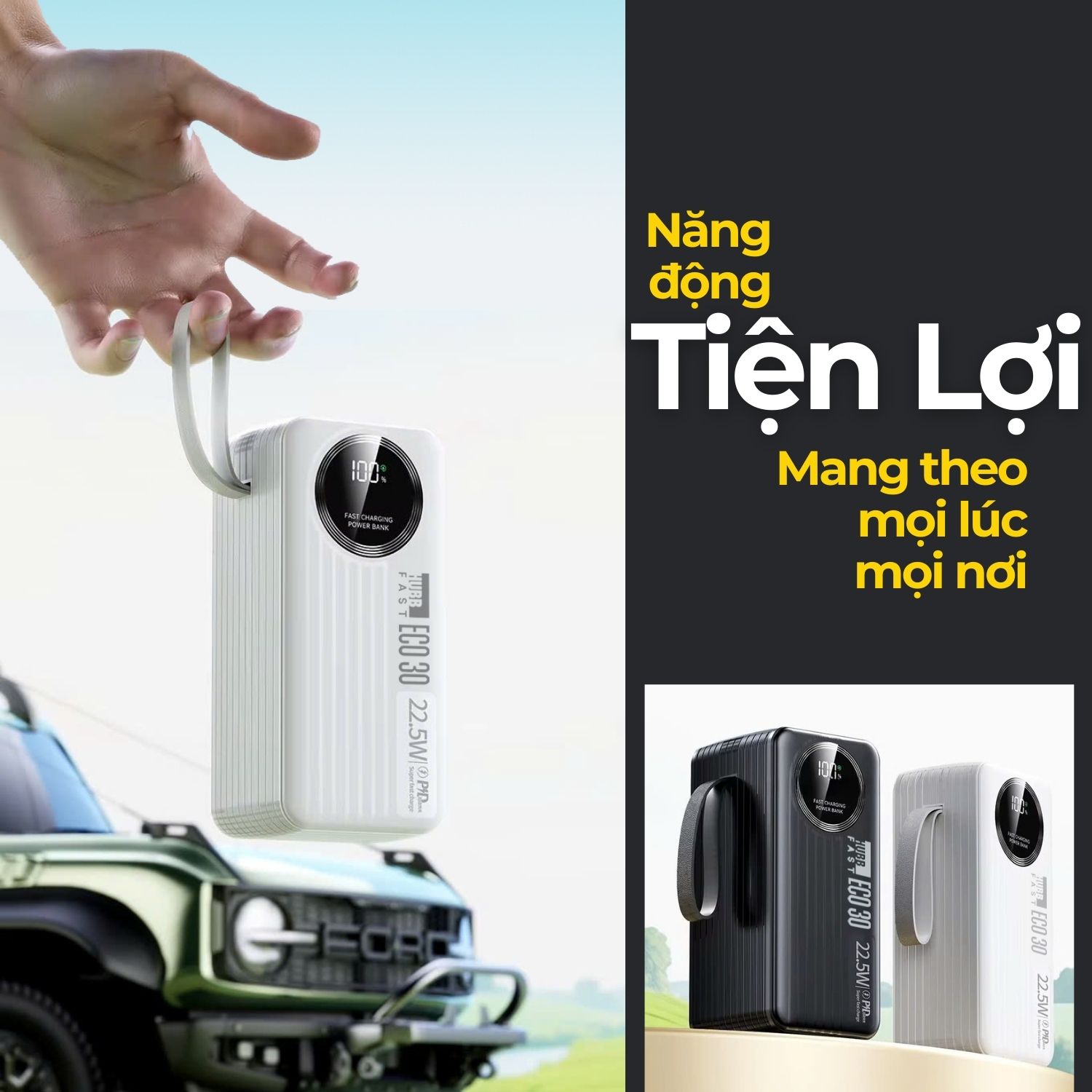 HUBBFAST ECO30 - 30000mAh 3 2 8ab62787 b4ed 4749 998b 7826a7426b7f