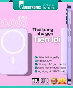 HUBBFAST GO10 - 10000mAh 8 HUBBFAST GO10 – 10000mAh - hình 3