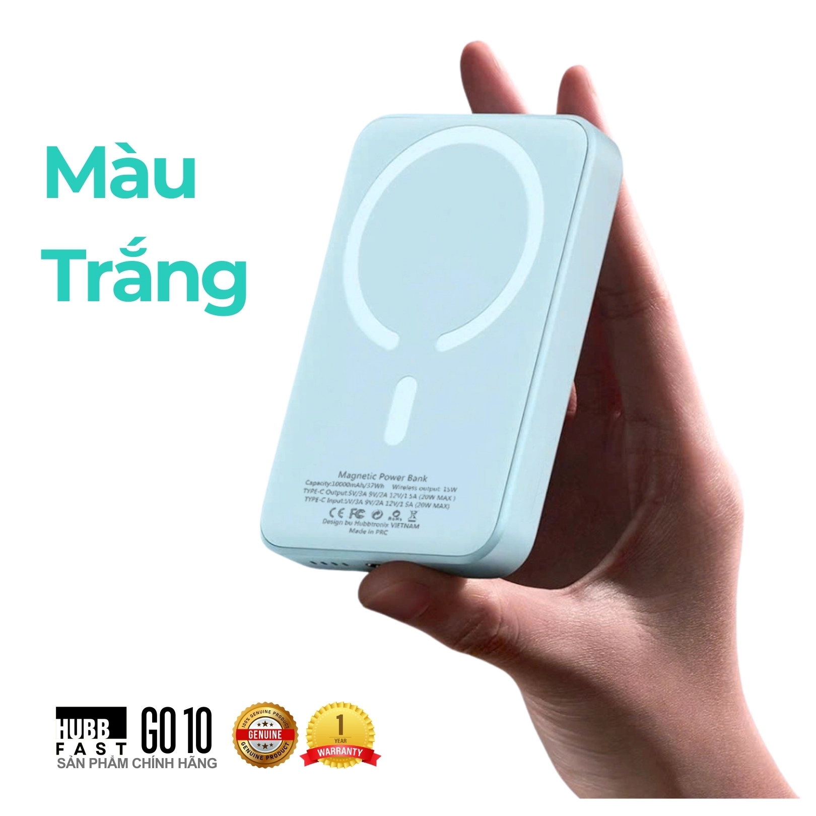 HUBBFAST GO10 - 10000mAh 5 HUBBFAST GO10 – 10000mAh - hình 5