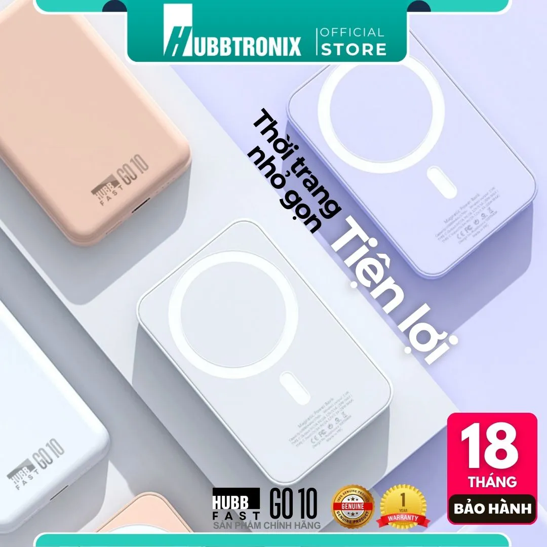 HUBBFAST GO10 - 10000mAh 4 HUBBFAST GO10 – 10000mAh - hình 4