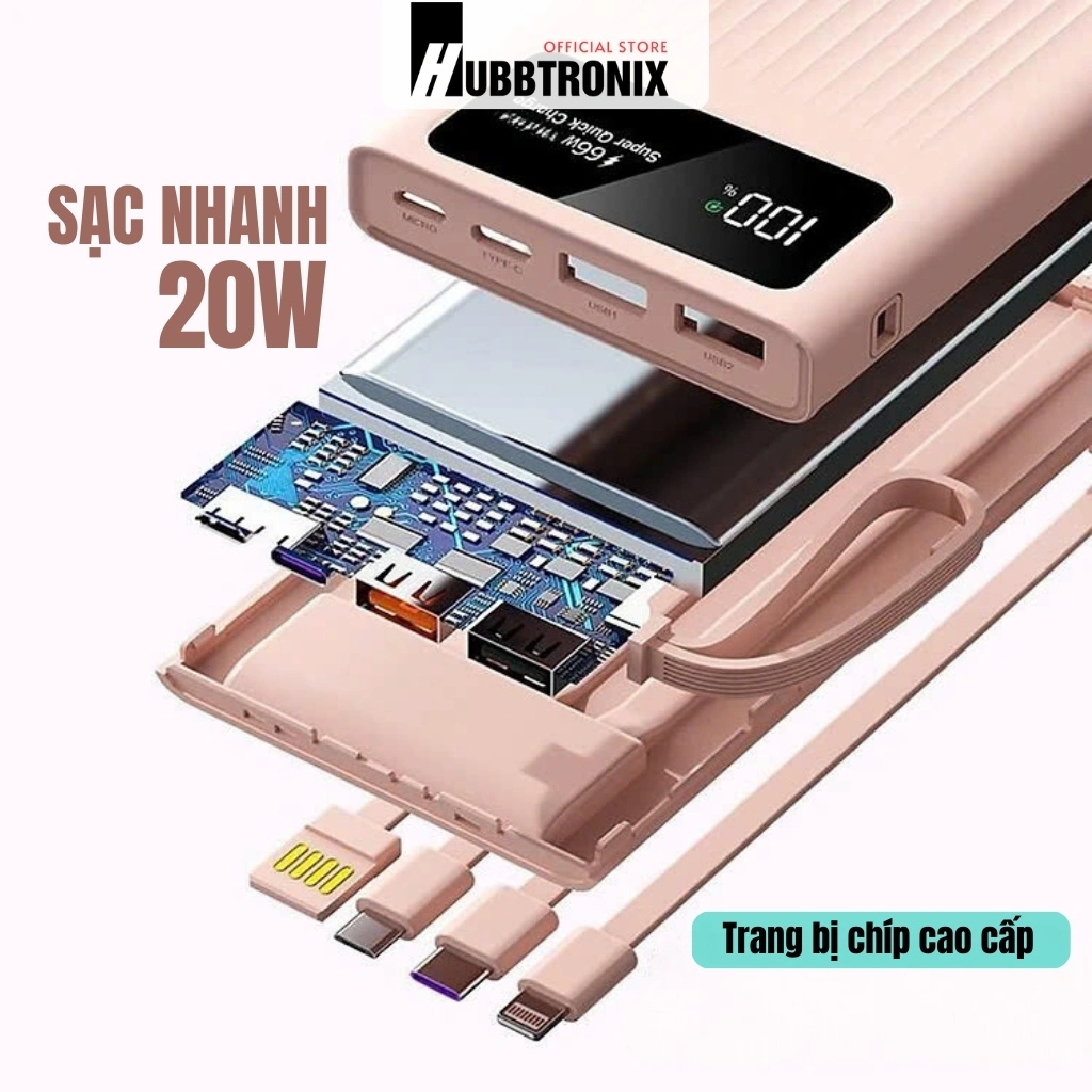 HUBBFAST PD23 - 20.000mAh 3 3 d619c966 6725 4fcb a888 bdd28961ba3d