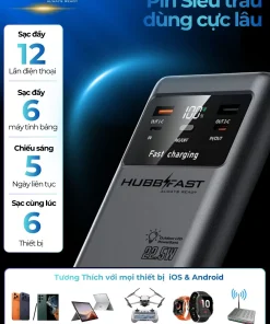 HUBBFAST PD60 - 50000mAh 13 3 pd60 tech v2