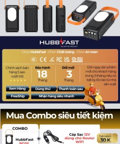 HUBBFAST PD35 - 30000mAh 17 7 upsell combo cta