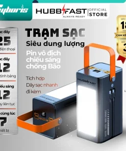 Trạm sạc dự phòng HubbFast PD100 Max 100000mAh chính hãng