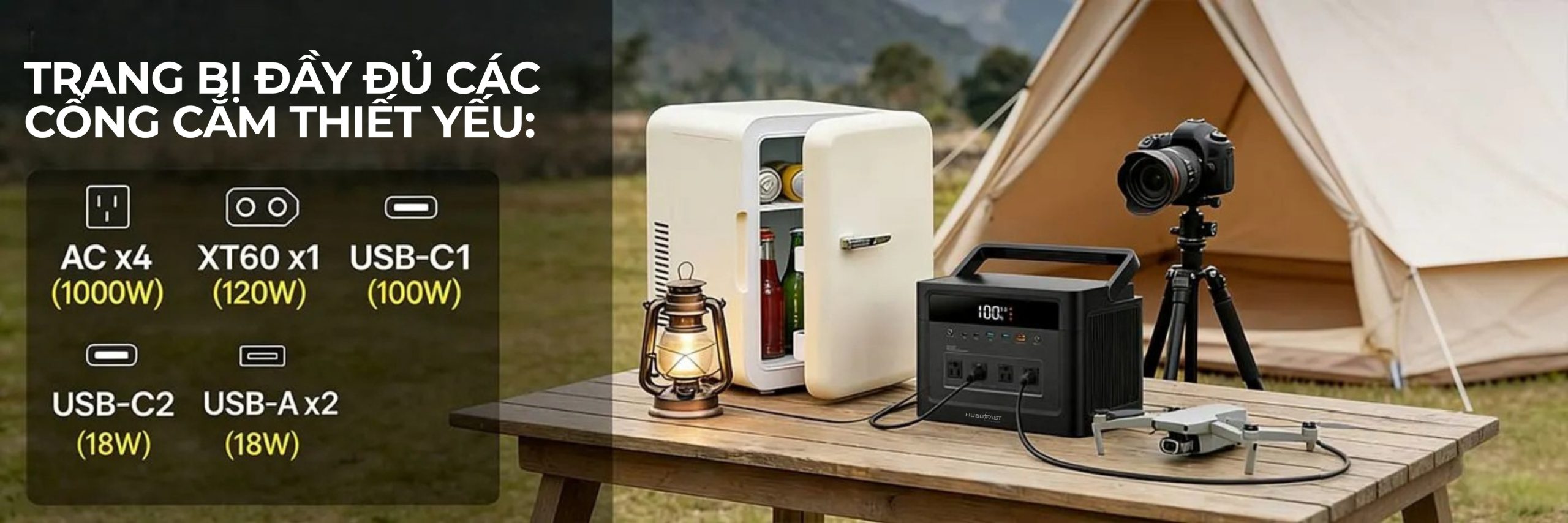 HUBBFAST 1500W - 1152Wh 16 hubbfast trang bi day du cac cong cam thiet yeu.jpg scaled