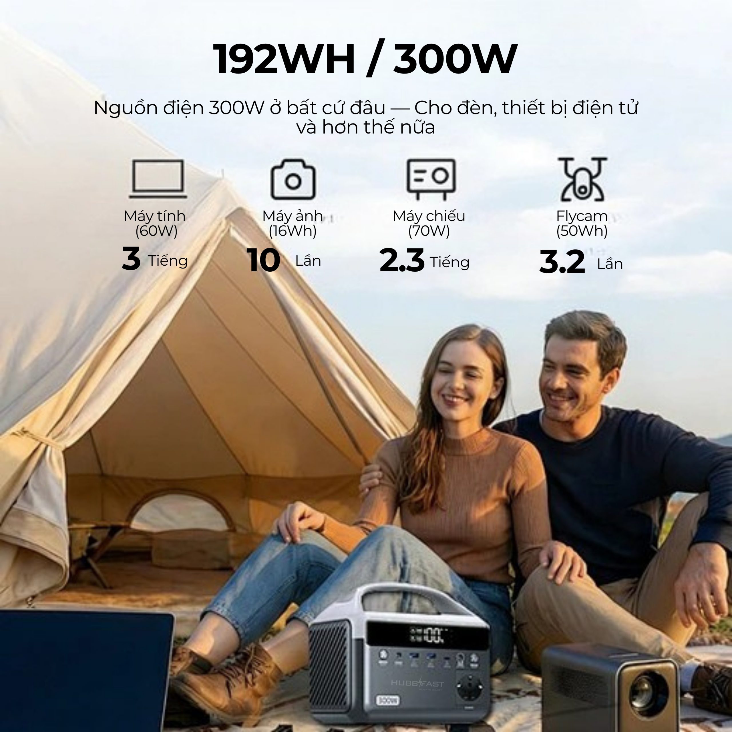 HUBBFAST 300W - 192Wh 2 HUBBFAST 300W – 192Wh - hình 2
