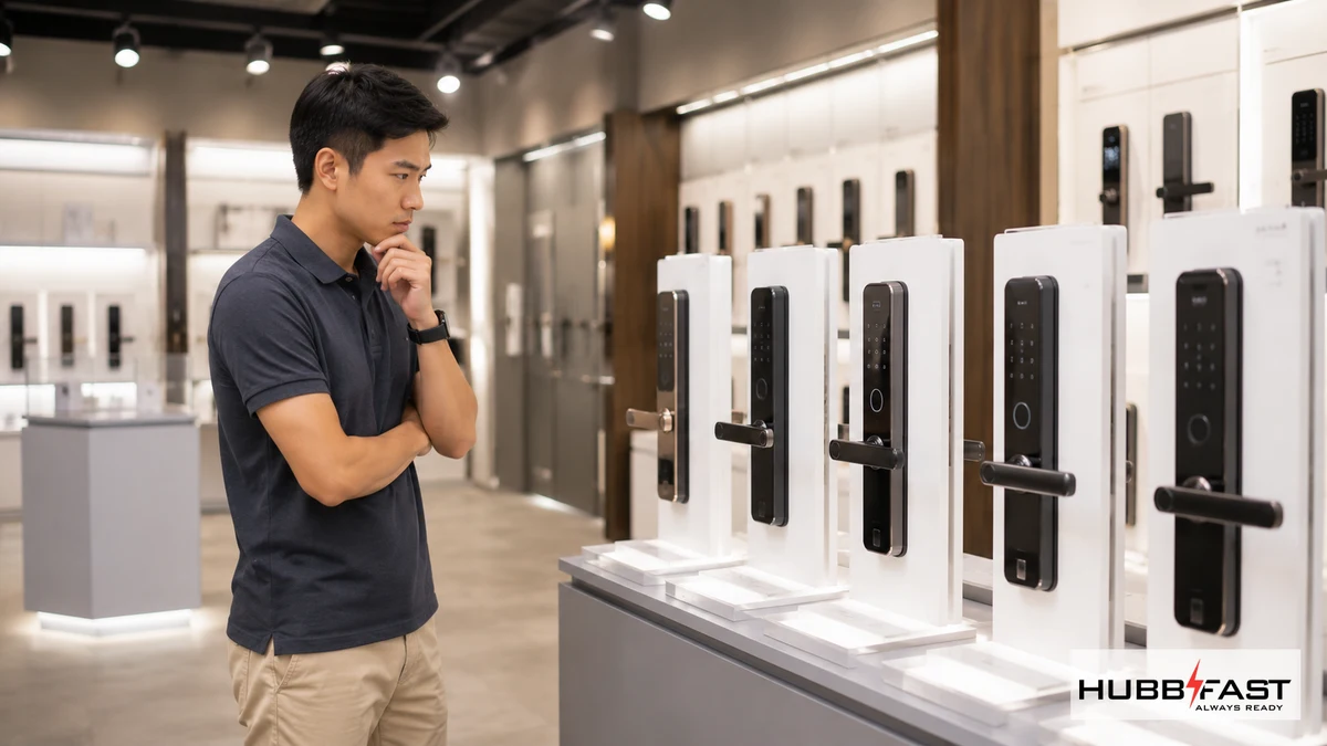 Cách Chọn Khóa Cửa Thông Minh Phù Hợp: 5 Tiêu Chí Tránh Mua Nhầm Tiền Triệu 2 Chọn khóa cửa thông minh phù hợp - toàn cảnh thực tế