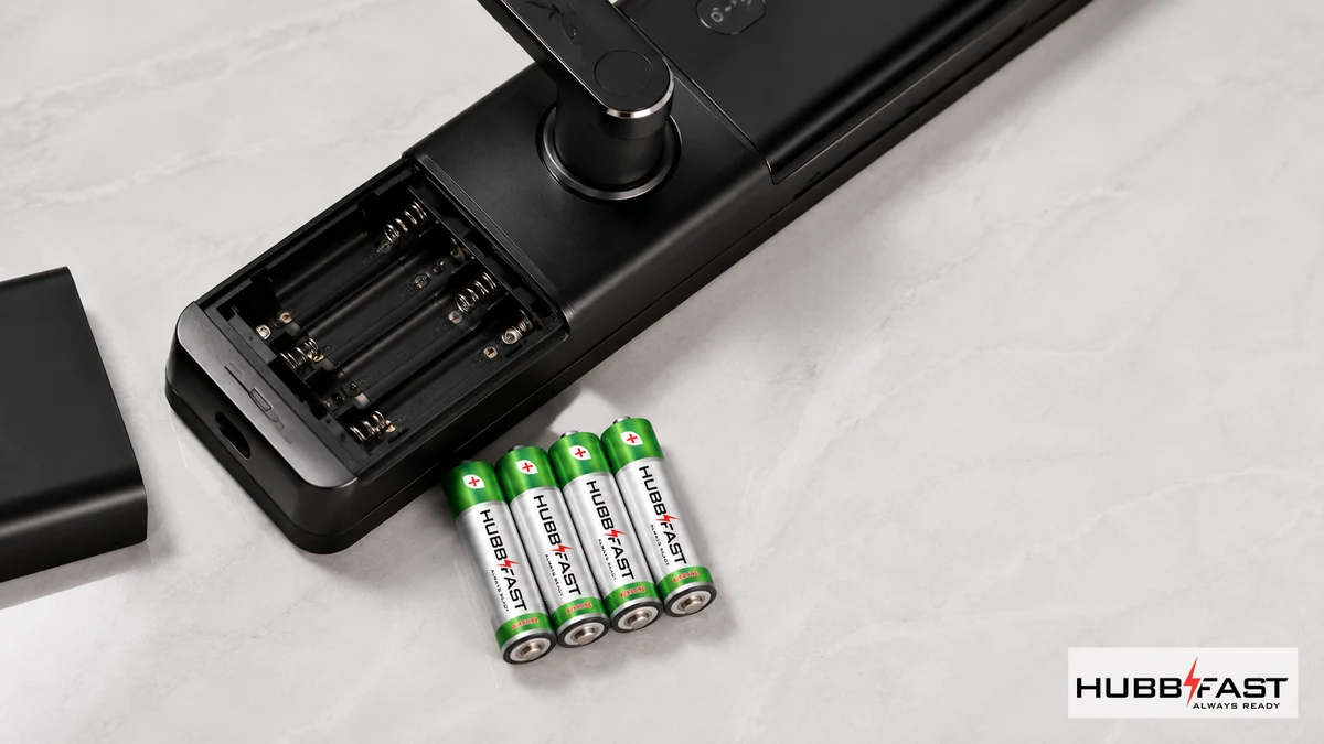 Nhật Ký 30 Ngày Dùng Pin Lock Edition Cho Khóa Kaadas K9 3 Lắp bộ pin Lock Edition vào khoang pin khóa Kaadas K9