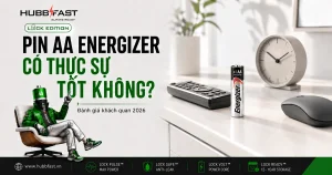 Pin AA Energizer có tốt không - đánh giá khách quan 2026 | HubbFast Premium – Pin kiềm Alkaline