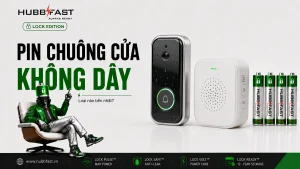 Pin cho chuông cửa không dây - loại nào bền nhất | HubbFast Premium – Pin kiềm Alkaline