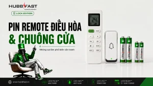 Pin cho remote điều hòa và chuông cửa - sai lầm cần tránh | HubbFast Premium – Pin kiềm Alkaline