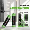 Pin AA Chuyên Dụng Cho Khóa Thông Minh (Vỉ 8 Viên) -  HubbFast Lock Edition