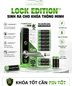 Pin AA HubbFast Lock Edition chính hãng pin kiềm alkaline cho khóa thông minh | HubbFast Lock Edition – Pin kiềm Alkaline cho khóa thông minh