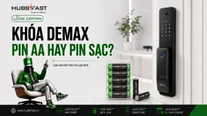 Pin cho khóa Demax HubbFast Lock Edition