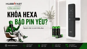 Pin cho khóa Hexa HubbFast Lock Edition