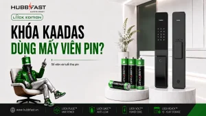 Pin cho khóa Kaadas HubbFast Lock Edition