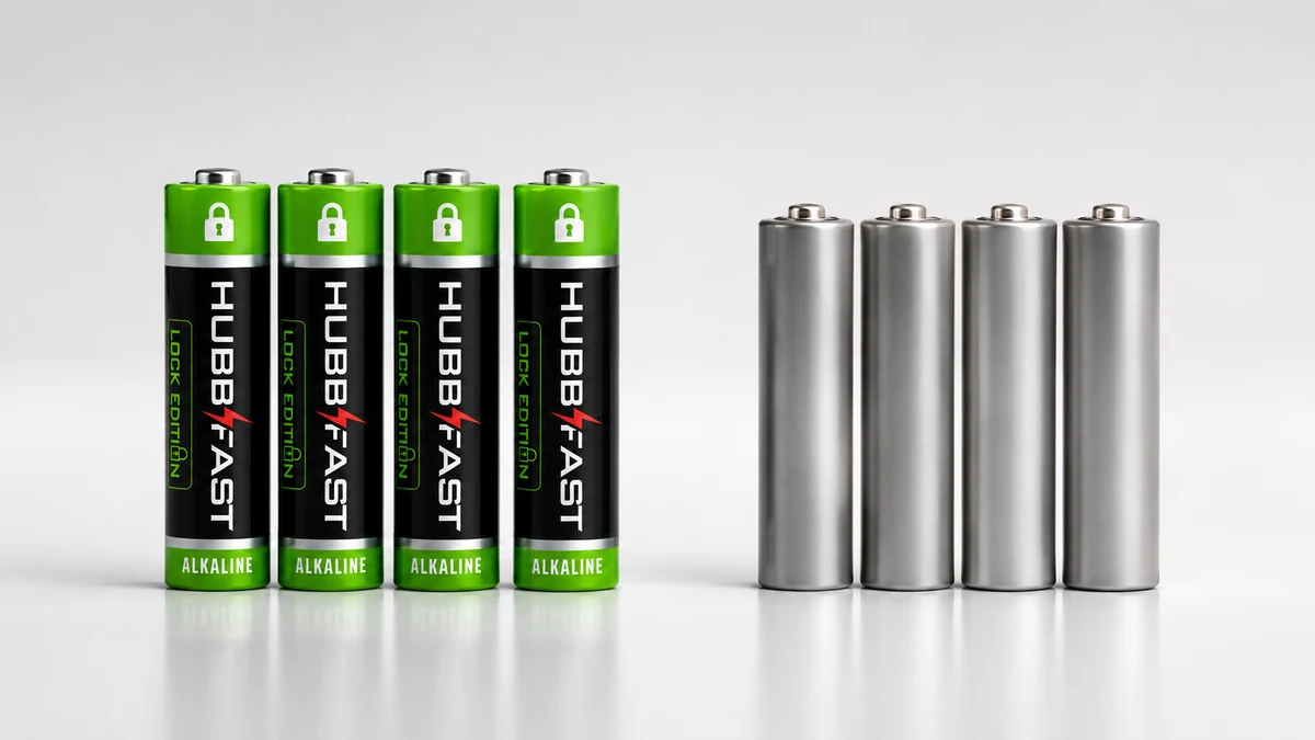 Khóa Kassler Nên Chọn Pin AA Alkaline Hay Lithium? Hướng Dẫn Chọn Đúng 3 So sánh pin AA Alkaline và pin Lithium AA cho khóa Kassler