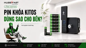 Pin cho khóa Kitos HubbFast Lock Edition