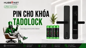 Pin cho khóa Tadolock HubbFast Lock Edition