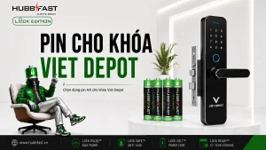 Pin cho khóa Viet Depot HubbFast Lock Edition