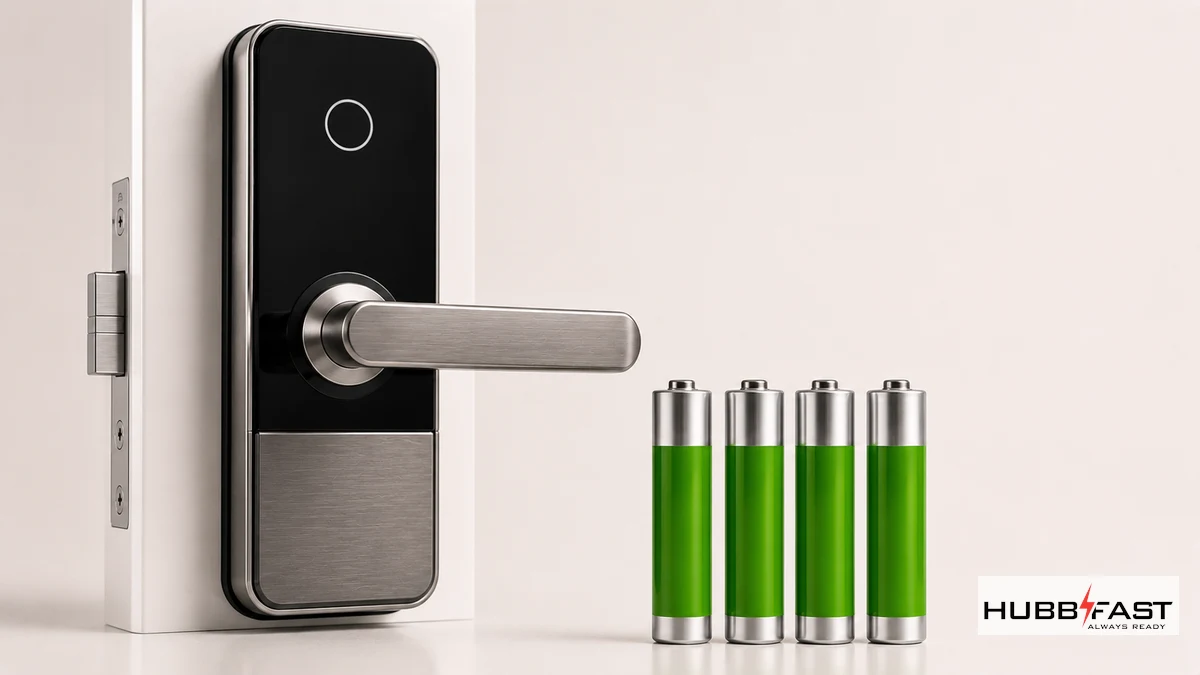Bộ pin kiềm AA chuyên dụng cho khóa Tadolock | HubbFast Lock Edition – Pin kiềm Alkaline cho khóa thông minh