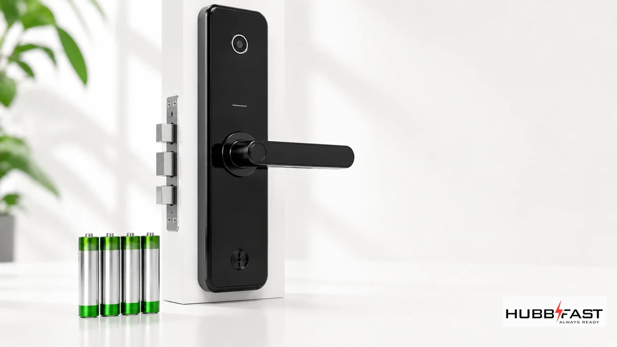 Bộ pin kiềm AA chuyên dụng ổn định cho khóa Lockin Xiaomi | HubbFast Lock Edition – Pin kiềm Alkaline cho khóa thông minh