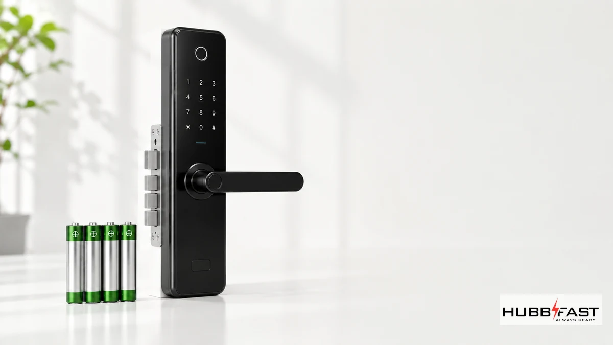 Bộ pin kiềm AA dự phòng chuyên dụng cho khóa Flyco | HubbFast Lock Edition – Pin kiềm Alkaline cho khóa thông minh