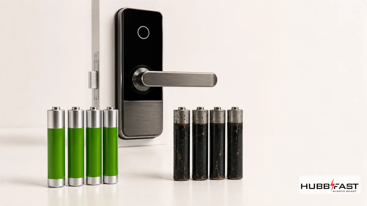 So sánh pin kiềm AA chất lượng và pin than rẻ tiền cho khóa Viet Depot | HubbFast Lock Edition – Pin kiềm Alkaline cho khóa thông minh