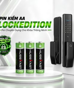 Pin AA HubbFast Lock Edition – Pin Chuyên Dụng Cho Khóa Thông Minh (Vỉ 8 Viên) (Sao chép)