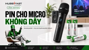 Pin cho micro không dây — HubbFast
