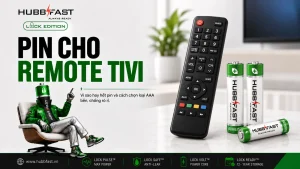 Pin cho remote tivi — HubbFast