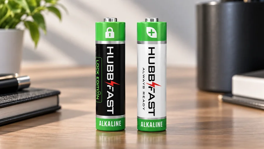 HubbFast Lock Edition & Premium Chính Thức Ra Mắt: Có Gì Khác Biệt? 2 Bộ đôi pin HubbFast Lock Edition đen và Premium trắng 2026