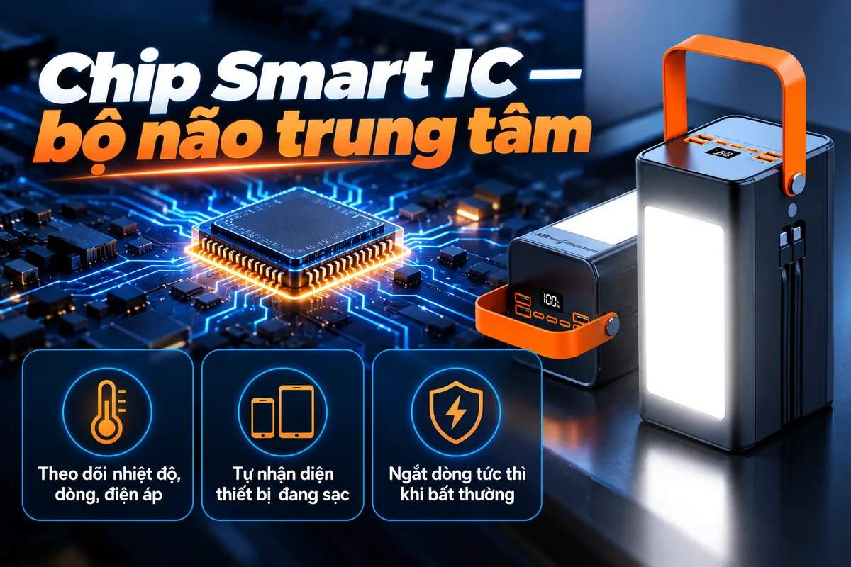 Chip Smart IC — bộ não trung tâm – HubbFast