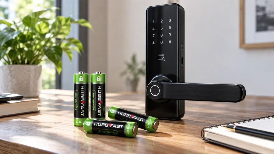 Đánh giá độ bền pin AA HubbFast Lock Edition cho khóa thông minh
