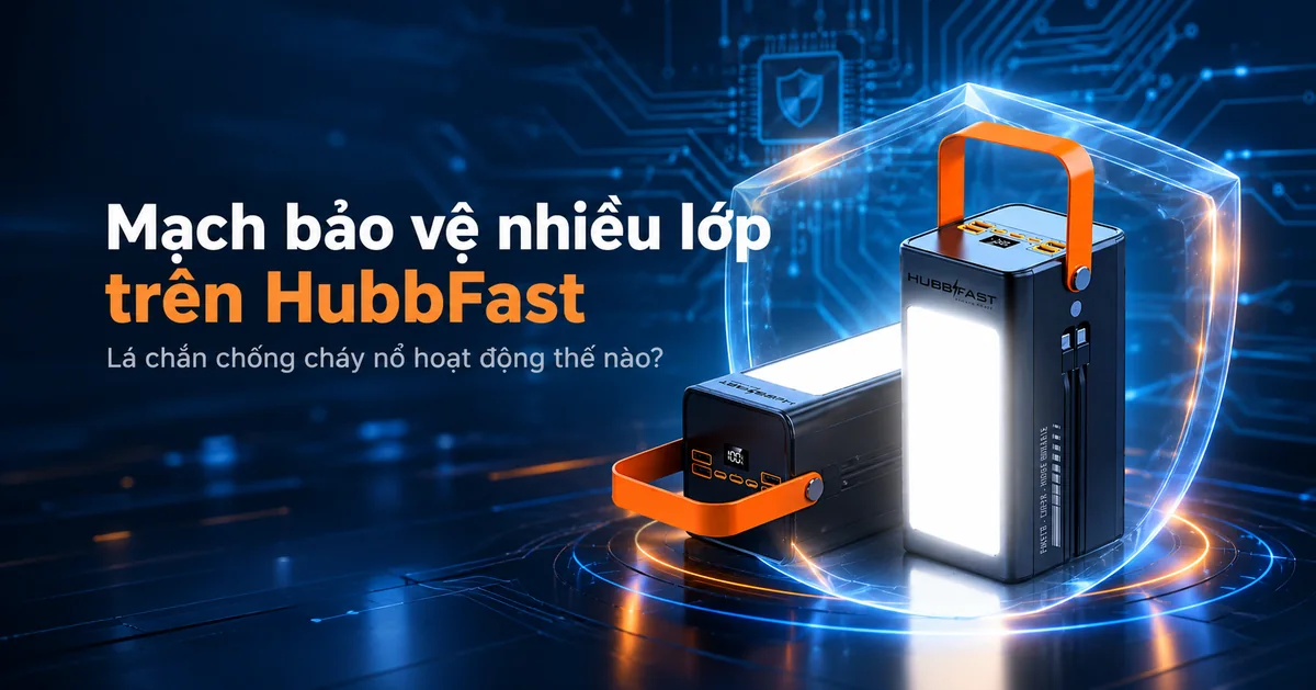 Mạch bảo vệ nhiều lớp trên HubbFast – Lá chắn chống cháy nổ hoạt động thế nào?
