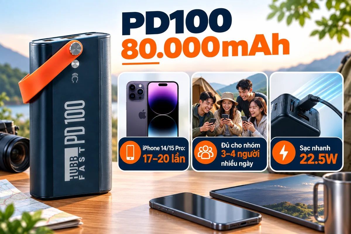 PD100 80.000mAh – HubbFast