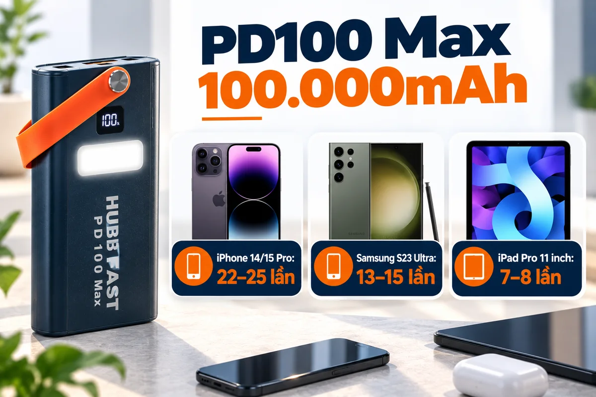 PD100 Max 100.000mAh – HubbFast