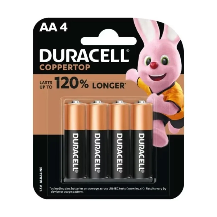 Pin AA Duracell Coppertop alkaline 1.5V