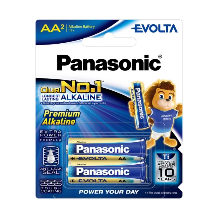 Pin AA Panasonic Evolta alkaline 1.5V