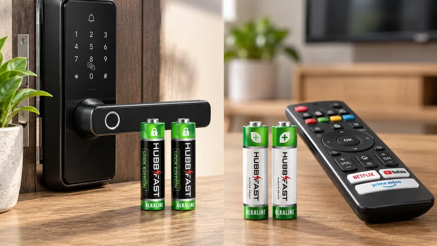 HubbFast Lock Edition & Premium Chính Thức Ra Mắt: Có Gì Khác Biệt? 3 Pin HubbFast Lock Edition cho khóa và Premium cho remote