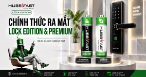 Chính thức ra mắt bộ đôi pin kiềm HubbFast Lock Edition và Premium 2026